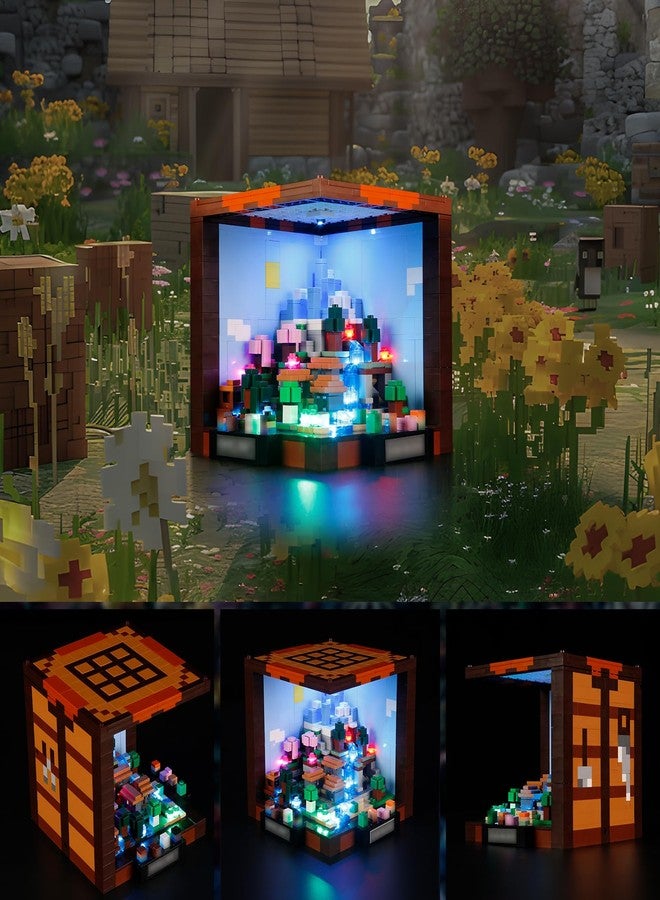 YEABRICKS LED Light for 21265 The Crafting Table Building Blocks Model (Building Set NOT Included) - Image 3